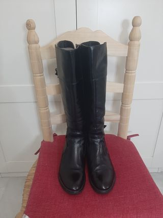 Botas altas de montar piel  talla 39 Antonio parri