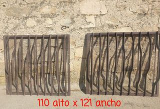 Rejas de hierro maciza