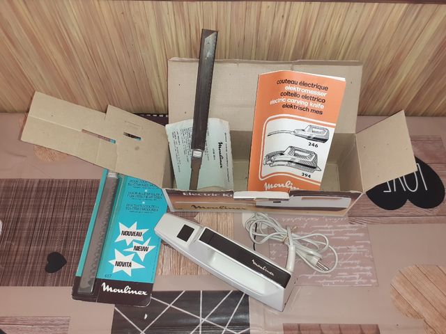 Moulinex coltello elettrico '70