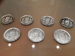 Lote Monedas de 10 pesetas Rey JC y Miró año 1993