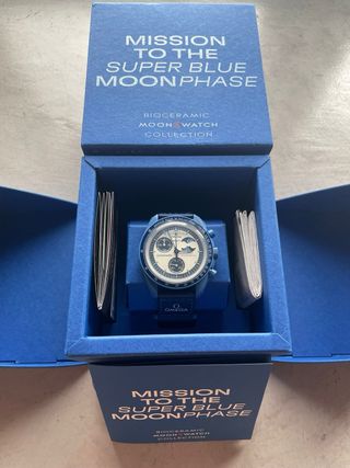 Moonswatch super blue moon