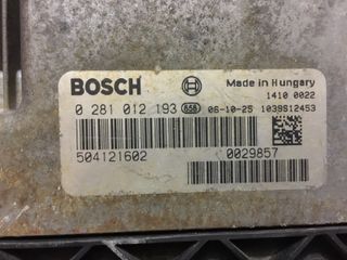 0281012193 0 281 012 193 BOSCH EDC 16C39 5 A3 1410