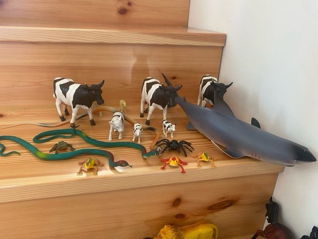 Lote de animales de juguete