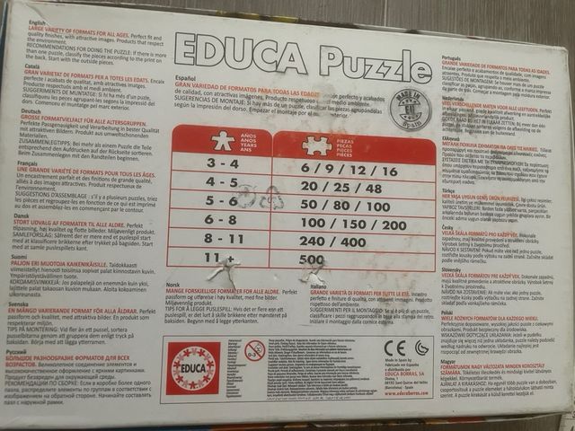 Dos puzzles de Star Wars de 100 piezas