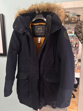 Parka invierno impermeable de senderismo