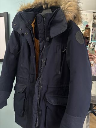 Parka invierno impermeable de senderismo