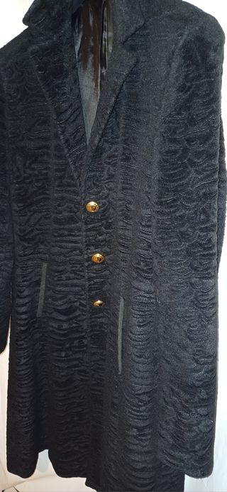 Cappotto vellutino damascato D tg.M