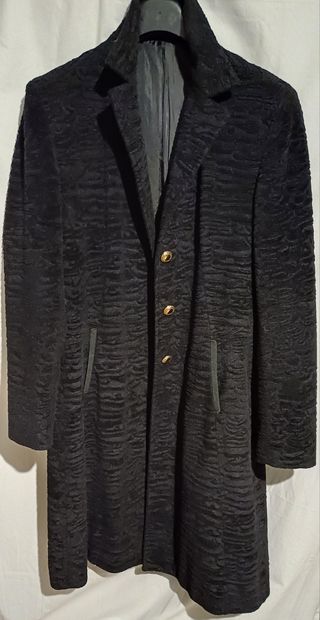 Cappotto vellutino damascato D tg.M