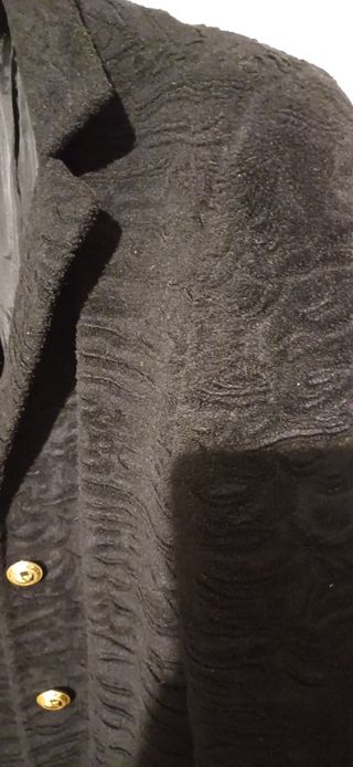 Cappotto vellutino damascato D tg.M