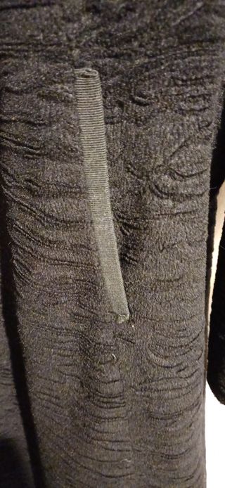 Cappotto vellutino damascato D tg.M