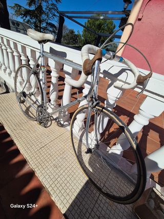 Bicicleta profesional equipo teka 1984