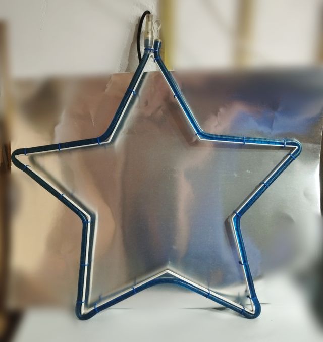 Estrella Con luz decorativa