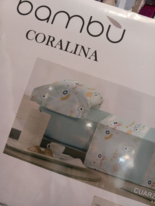 Sábana coralina infantiles