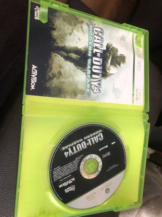 Cull of duty 4  xbox 360