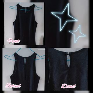 Vestido negro fiesta