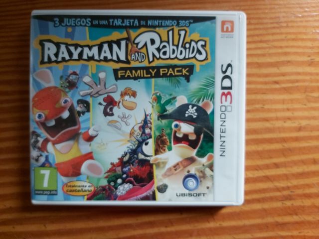 Rayman And Rabbids Family pack nuevo pal España 
