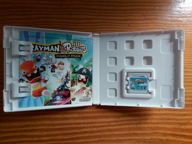 Rayman And Rabbids Family pack nuevo pal España 