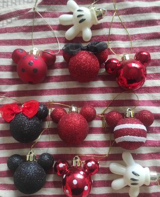 Adornos pequeños  Mickey Mouse, Navidad 