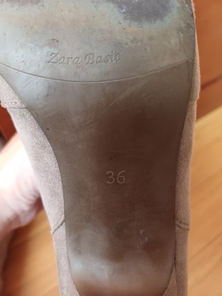 Botas altas de Zara