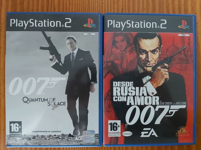 007 desde Rusia con amor y 007 Quantum ofSolace 