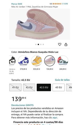 Nike Air Jordan 1 Mid,  T. 42,5