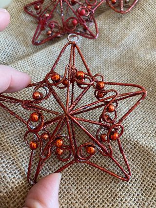 3 decorazioni per Albero Natale vintage