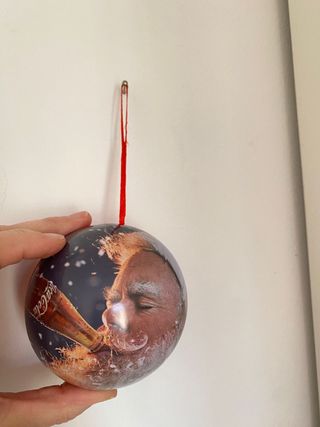 Palla natalizia Coca cola