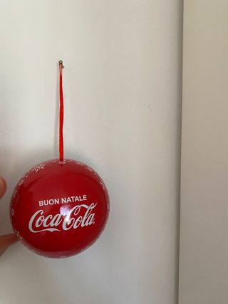 Palla natalizia Coca cola