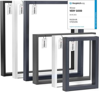 Gambe da scrivania di design Gambe rettangolari