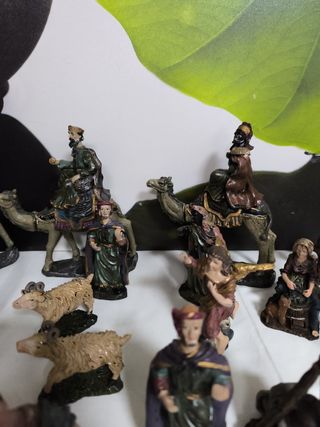 Belén resina Medalla de oro artesanía 