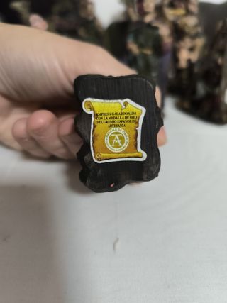 Belén resina Medalla de oro artesanía 