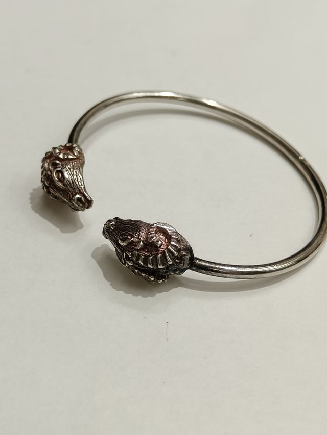 Pulsera plata de ley