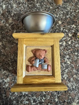 Macinino per caffè o pepe in legno
