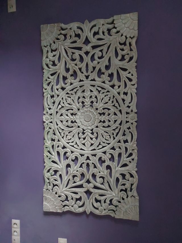 Cabecero blanco madera 150cms