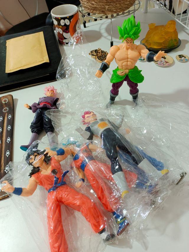 Pack 5 Figuras / muñecos Bola de Dragón, ball