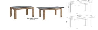 Mesa comedor extensible modelo Europa