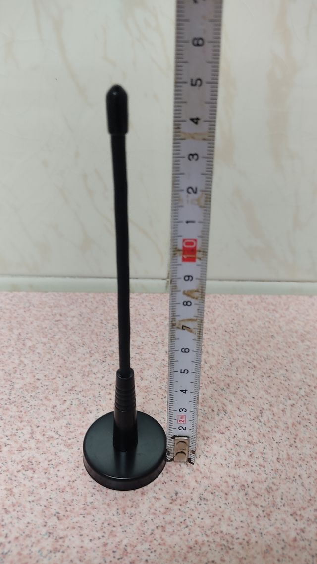 Antena coche imantada