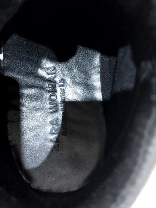 Botines sport piel. Zara