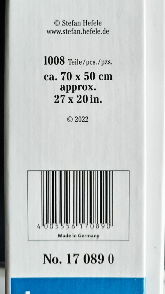 Puzzle Ravensburger 1000 piezas