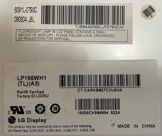 PANTALLA LCD DE 15,6" PARA ORDENADOR PORTATIL