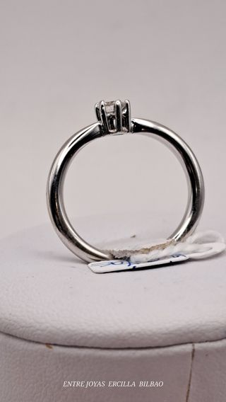 Anillo solitario diamante