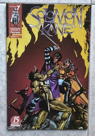 Comics. Solomon Kane. Colección completa 1 a 7.