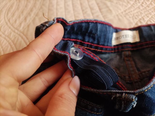 Pantalón vaquero azul niña 12 años