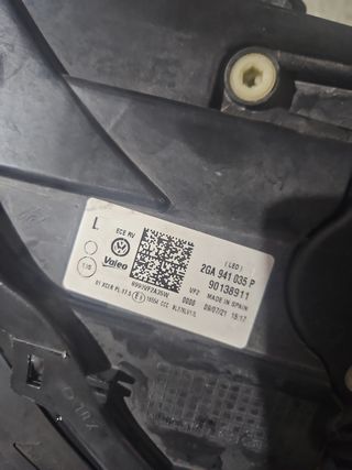 Faro izq  Vw T-Roc Valeo original
