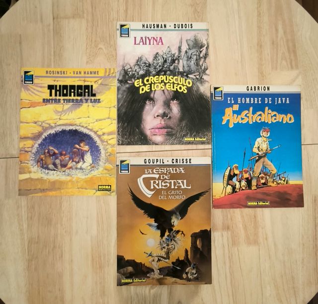 LOTE de 4 cómics COLECCIÓN PANDORA