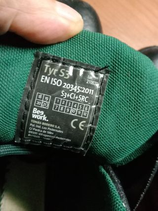 Zapatos de seguridad 