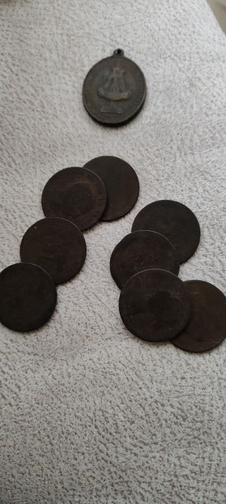 Monedas antiguas.