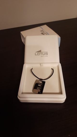 Colgante Lotus Acero para Hombre