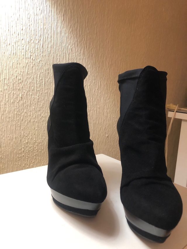 Stivaletto nero Extart&Panno