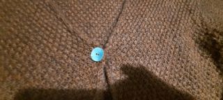 Cardigan con bottone madreperla 